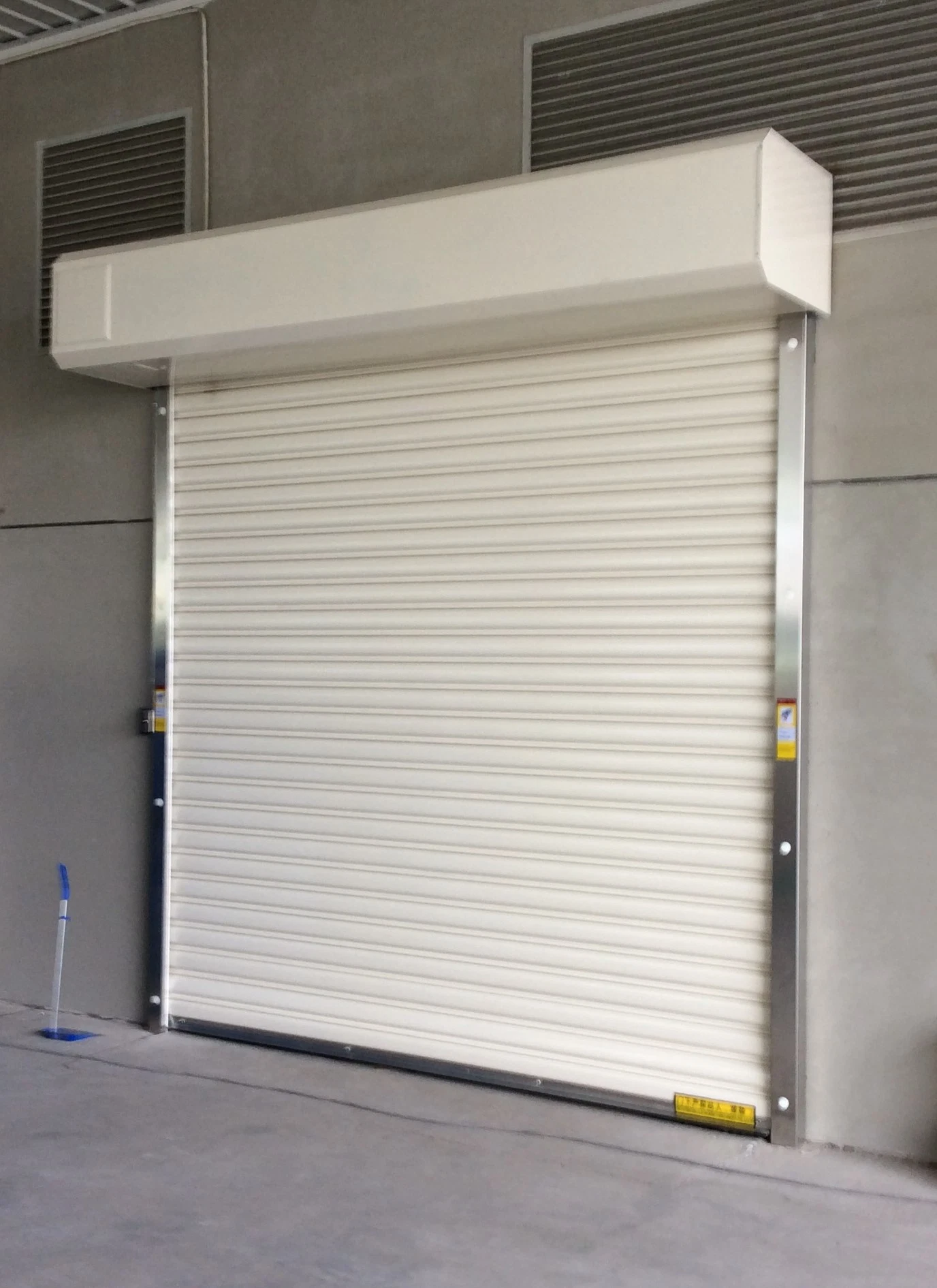 Fire Safety Security Industrial Automatic Exterior Outdoor Fire Rated Aluminum Electric Roller Shutter Rolling Curtain for Warehouse