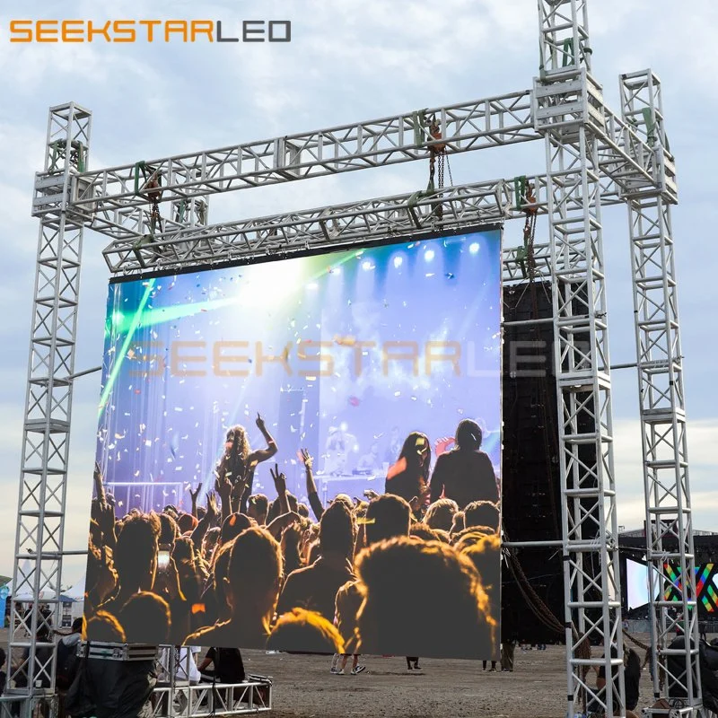 High Brightness Exhibition Hall LED Rental Display Screen P3.91 Stage Video Wall Board