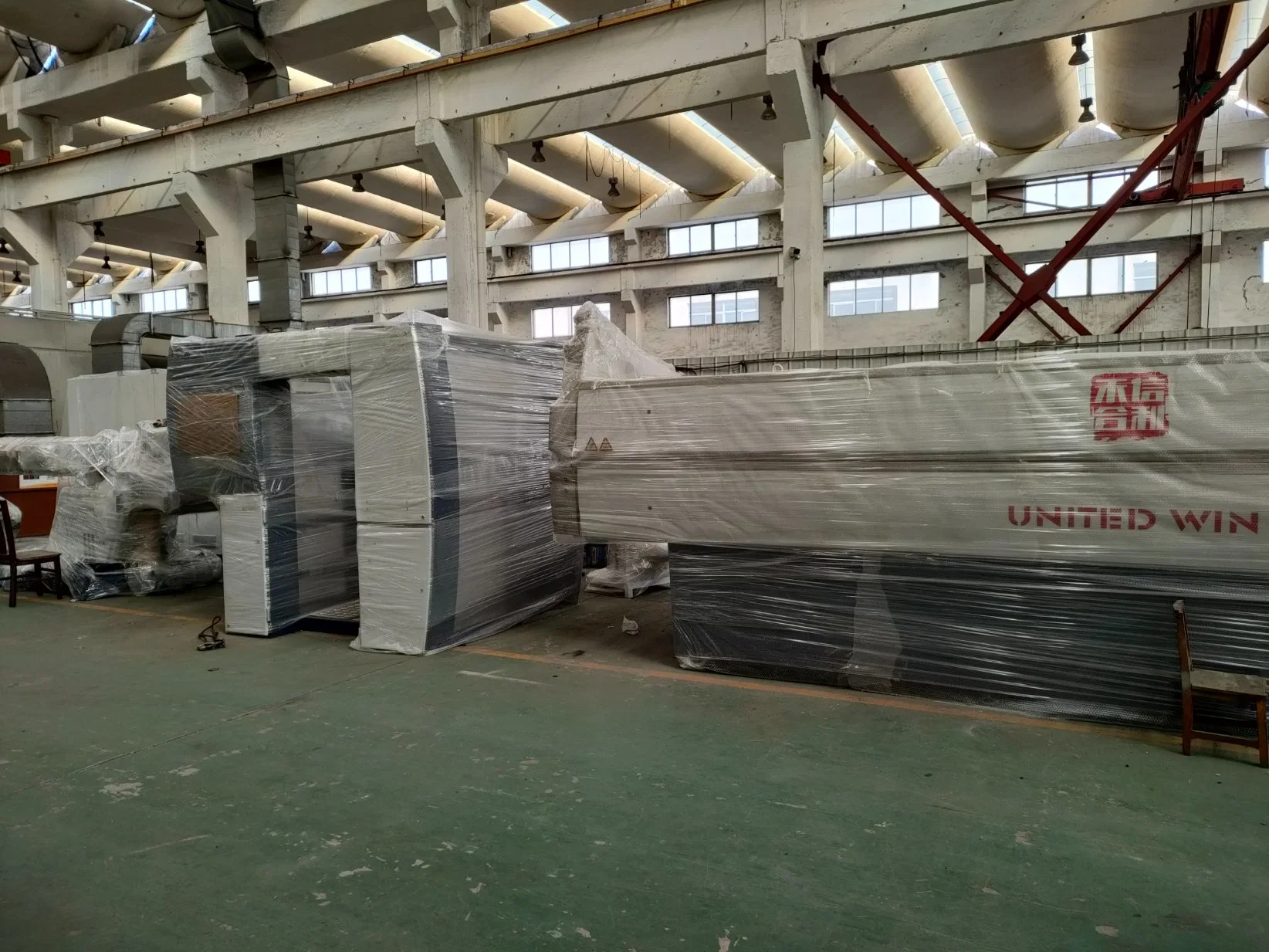 PP HDPE Plastic Extrusion Flat Film Double-Die Stretching Production Line for Woven Sack/Chemical Bag/Cement Bag/Jumbo Bag/Geo Textile/Tarpaulin