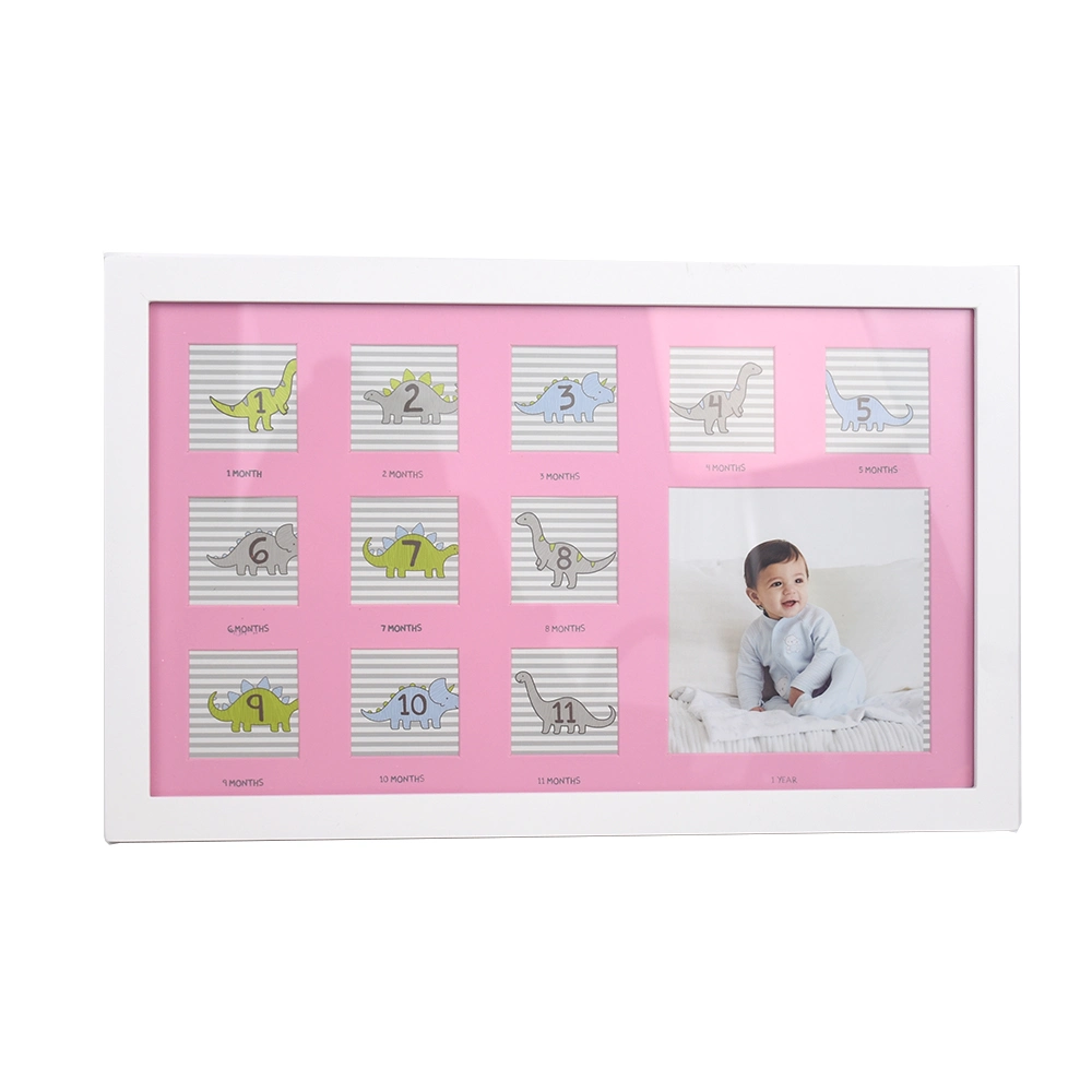 New Customized Baby's My First Year Baby Collage Photo Frames