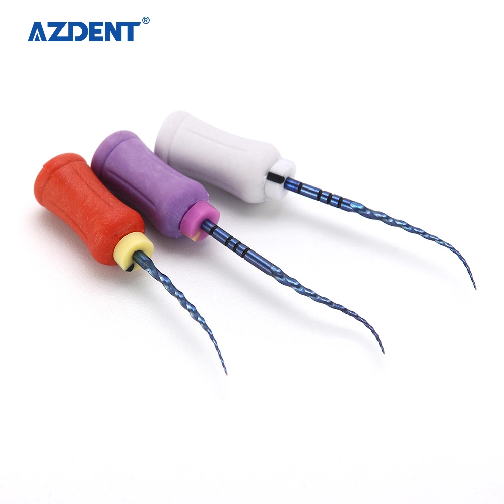 Azdent Dental Endodontic Niti Hand Use Heat Activated Rotary File Sx-F3