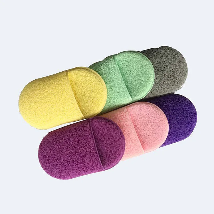 Wiederverwendbare Mini Finger Luftkissen Puff Multi Farbige Umweltfreundliche Haut Pflege Make-up Entferner Reinigung Schwamm Gesicht Reinigungspad für Frauen