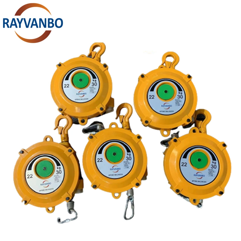 Weighting Range 1-3kg 3-5kg 5-9kg 9-15kg Spring Balancer for Industrial Use Spring Hanging Tool Balancer