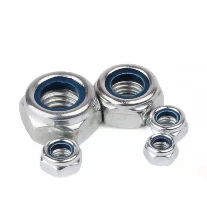 Original Factory Wholesale/Supplier DIN985 Stainless Steel Lock Nut Nylon Insert Lock Nut Self-Locking Hexagon Lock Nuts