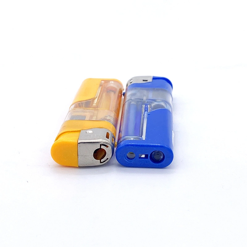 Wholesale/Supplier Refillable Electronic Gas Lighter with LED