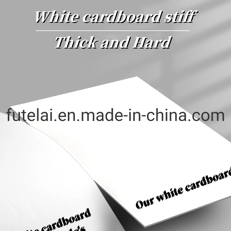 White Cardboard 120g 500*700mm/50*70cm Wood Pulp Whitepaper for Packaging & Printing