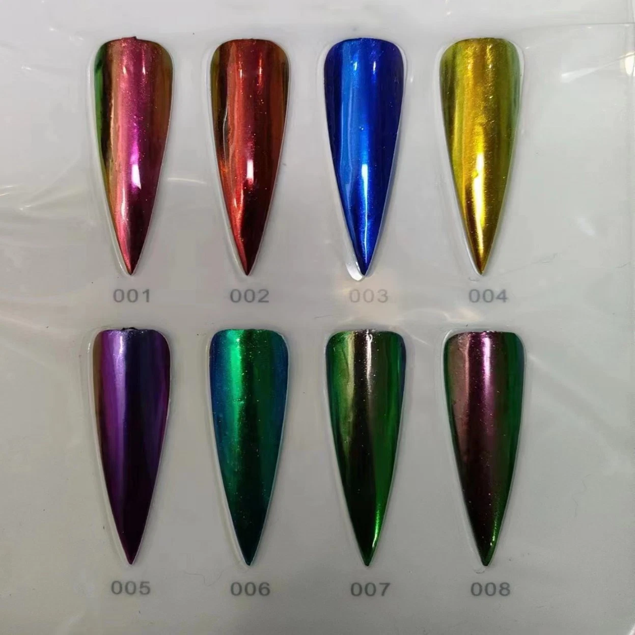 OEM Best Prices Label Brand Holographic Color Mirror Chrome Powder