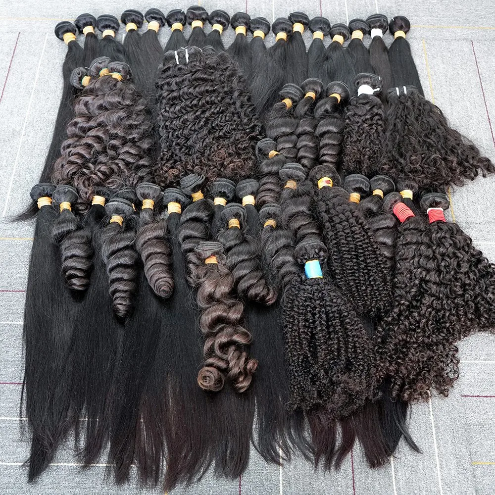 Großhandel/Lieferant Billig 100% Best Natural Brazilian Remy Weft Cuticle Ausgerichtet Unverarbeitete Rohhaar Menschliche Haar Weave Erweiterung