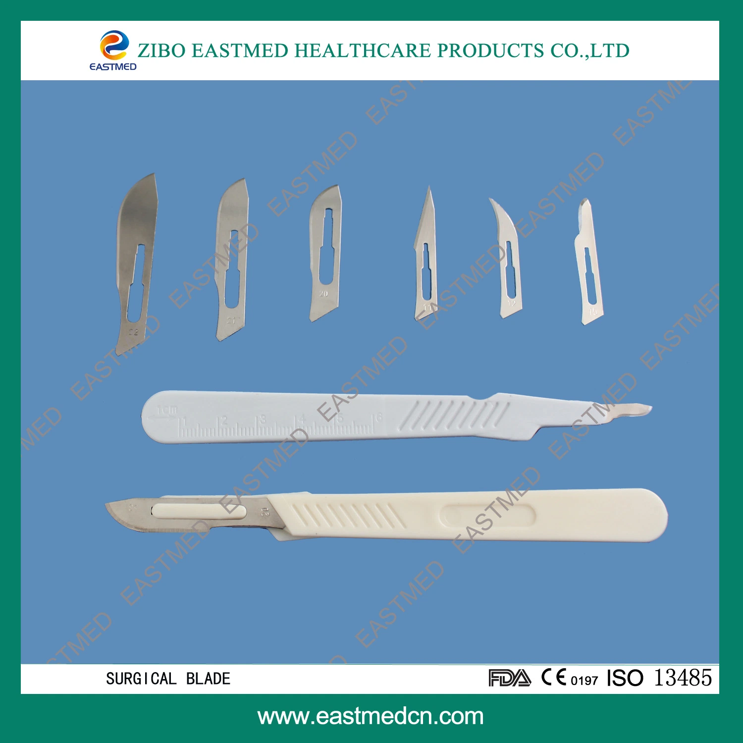 Одноразовый хирургический нож одноразовый стерильный углеродистая нержавеющая сталь Хирургия