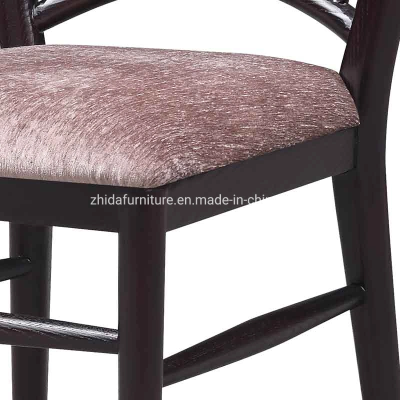 Nogal madera maciza de estilo chino Restaurante Silla de Comedor Silla de madera