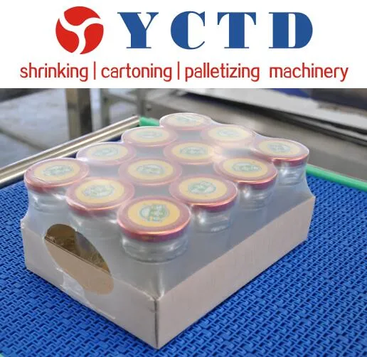 YCTD film +cardboard pad wrapping machine carton packer tray cardboard machine