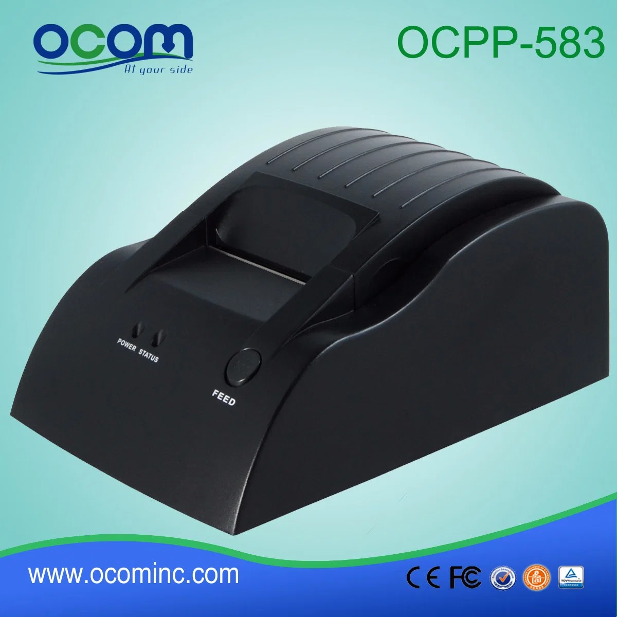 Ocpp-583-L Desktop 58mm Thermal POS Receipt Printer LAN Interface