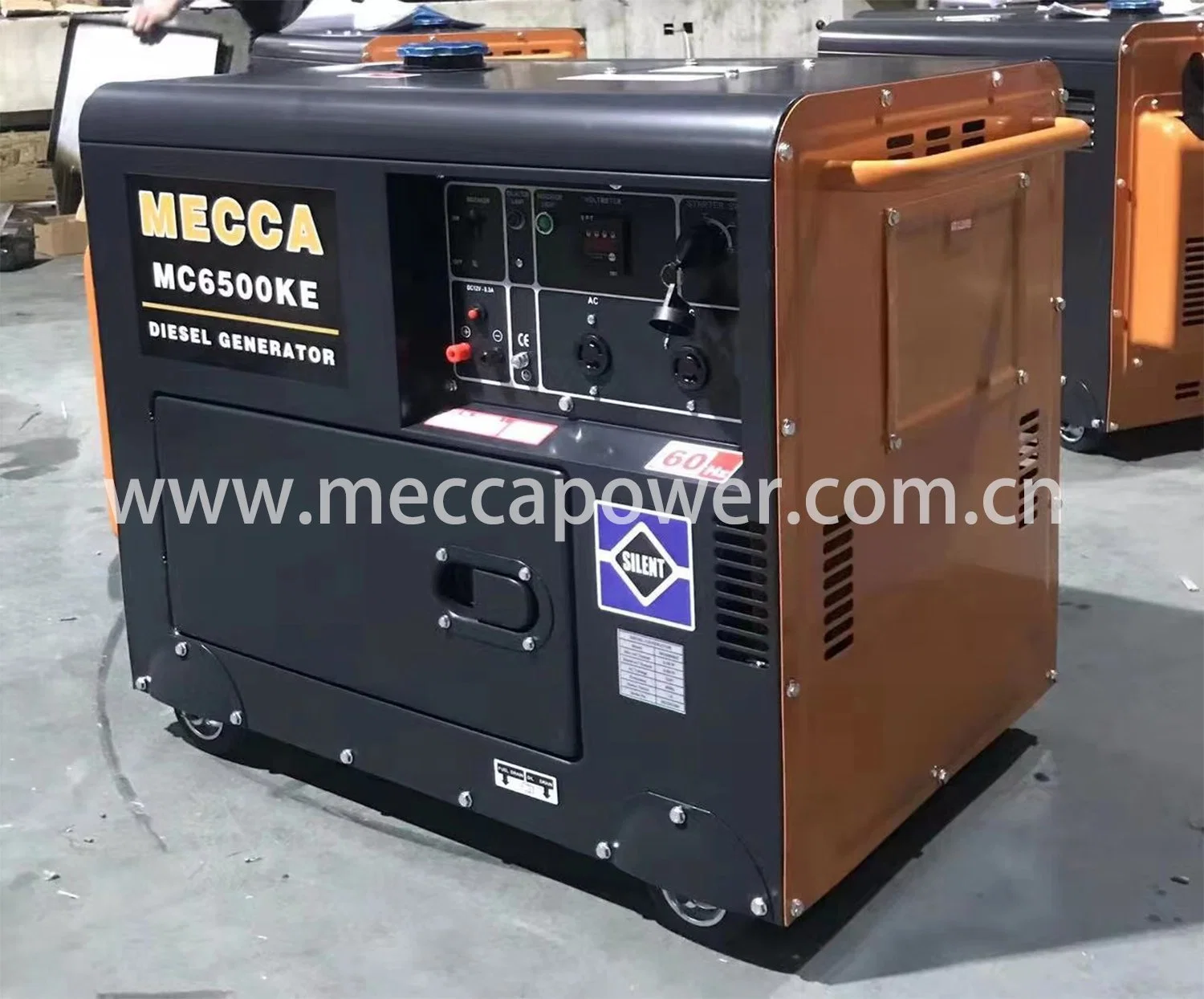 5KVA 8KVA 12kVA 15kVA Generador Diesel de pequeña tensión trifásico Tipo abierto/silencioso