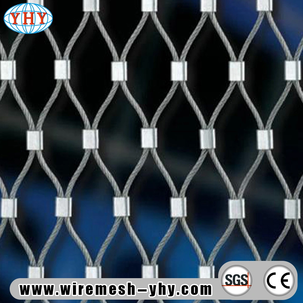 China Stainless Steel Wire Rope Zoo Netting