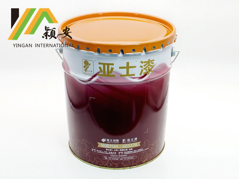 Steel Pail Tin Cans Metal Tin Containers Metal Drum Chemical Storage Container Paint Can