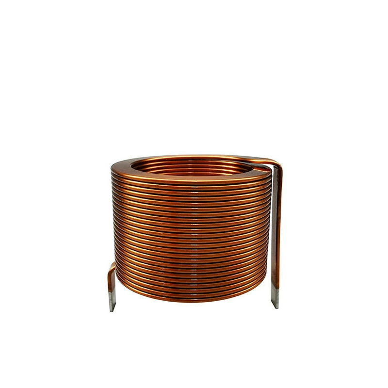 Custom Copper Flat Wire Induction Choke Coils High Current Power Inductor Choke Air Core Coil