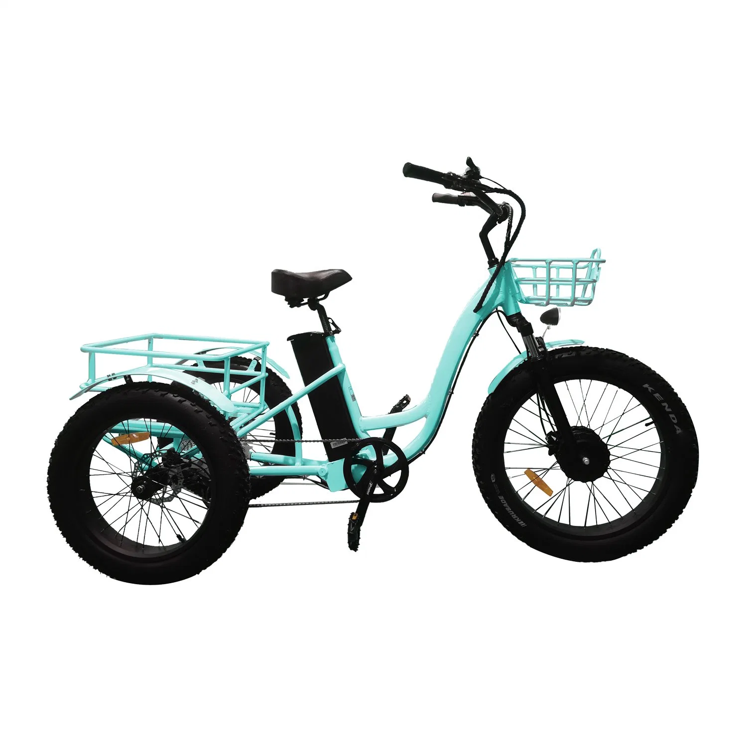 Three Wheel 4.0 Inch Fat Tire for Beach Cruiser Cargo Electric Trike