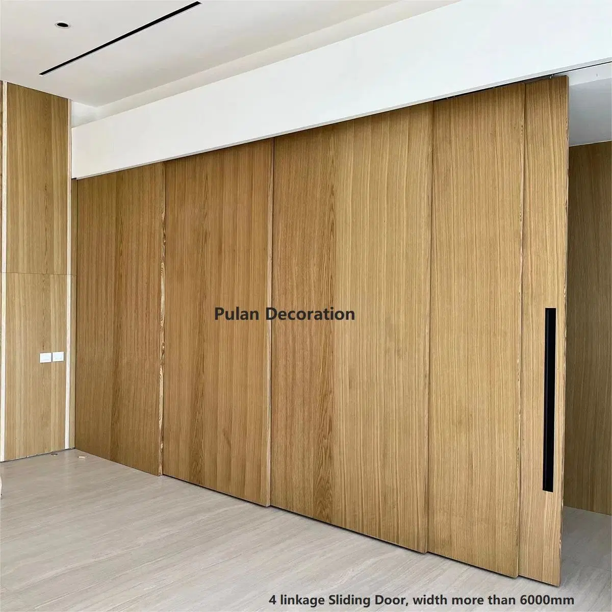 Wood Veneer Wall Panel Millwork Internal Decoration Woodwork Carpentry Work