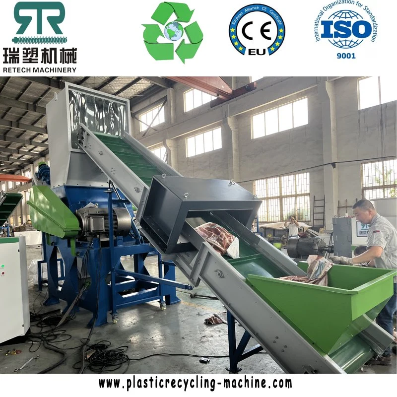 Vollautomatische PP PE HDPE Abfallflasche/Folie/gewebter Beutel/Raffia/Jumbo-Beutel-Reinigung Recycling Reinigungsmaschine Pelletiermaschine / Crusher / Grinder / Shredder Maschine