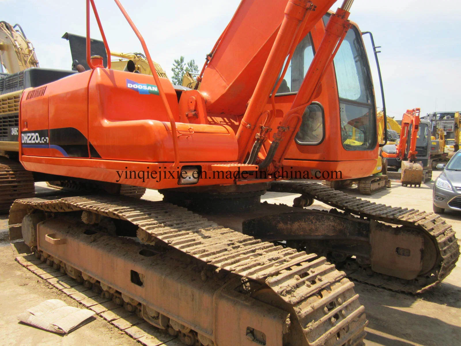 Used/Secondhand Doosan Dh220-7 Excavator Construction Machines