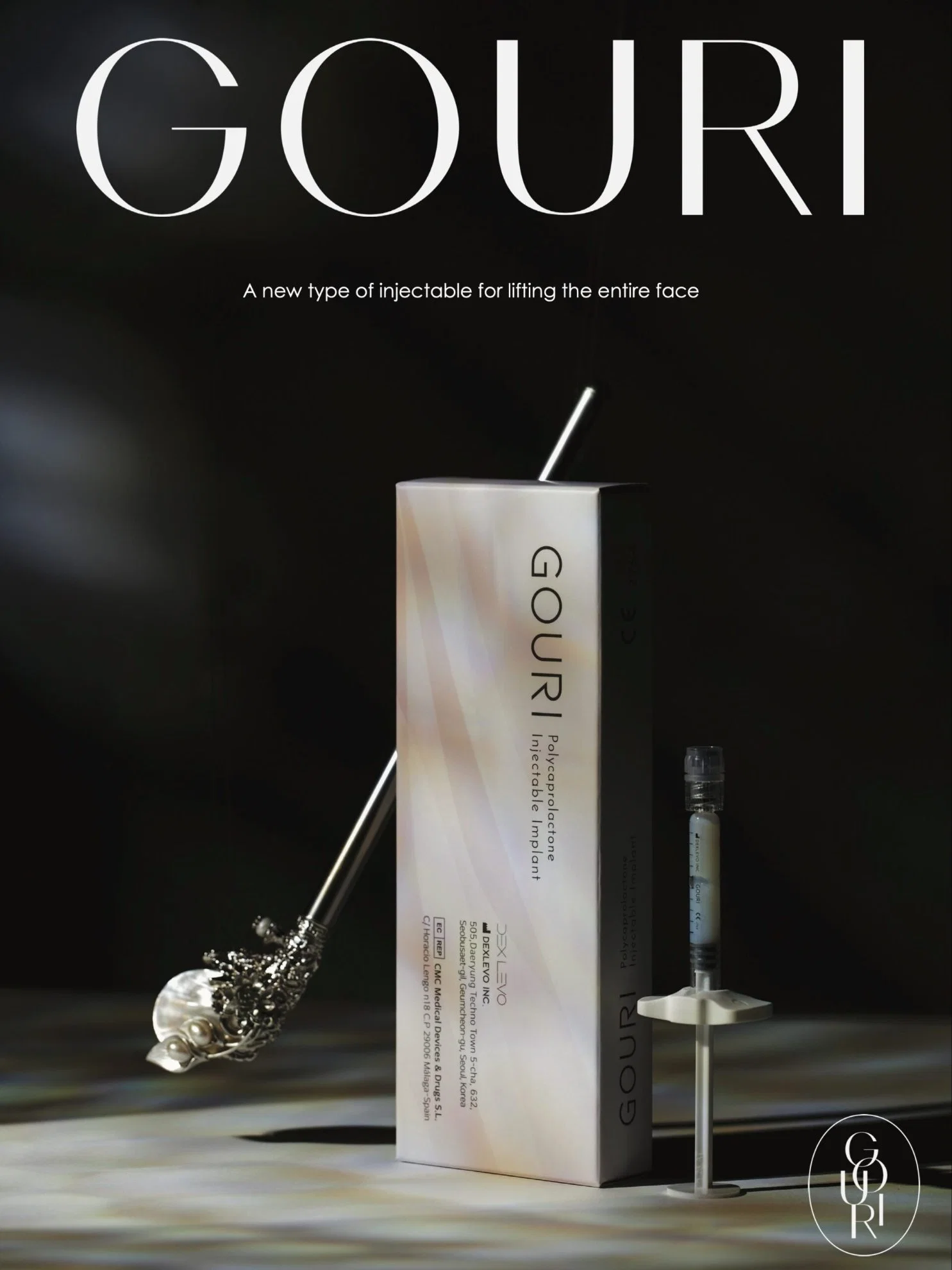 CE ISO aprobado por la FDA Collagen Stimulator Gouri PCL líquido inyectable Polycaprolactone Filler Gouri