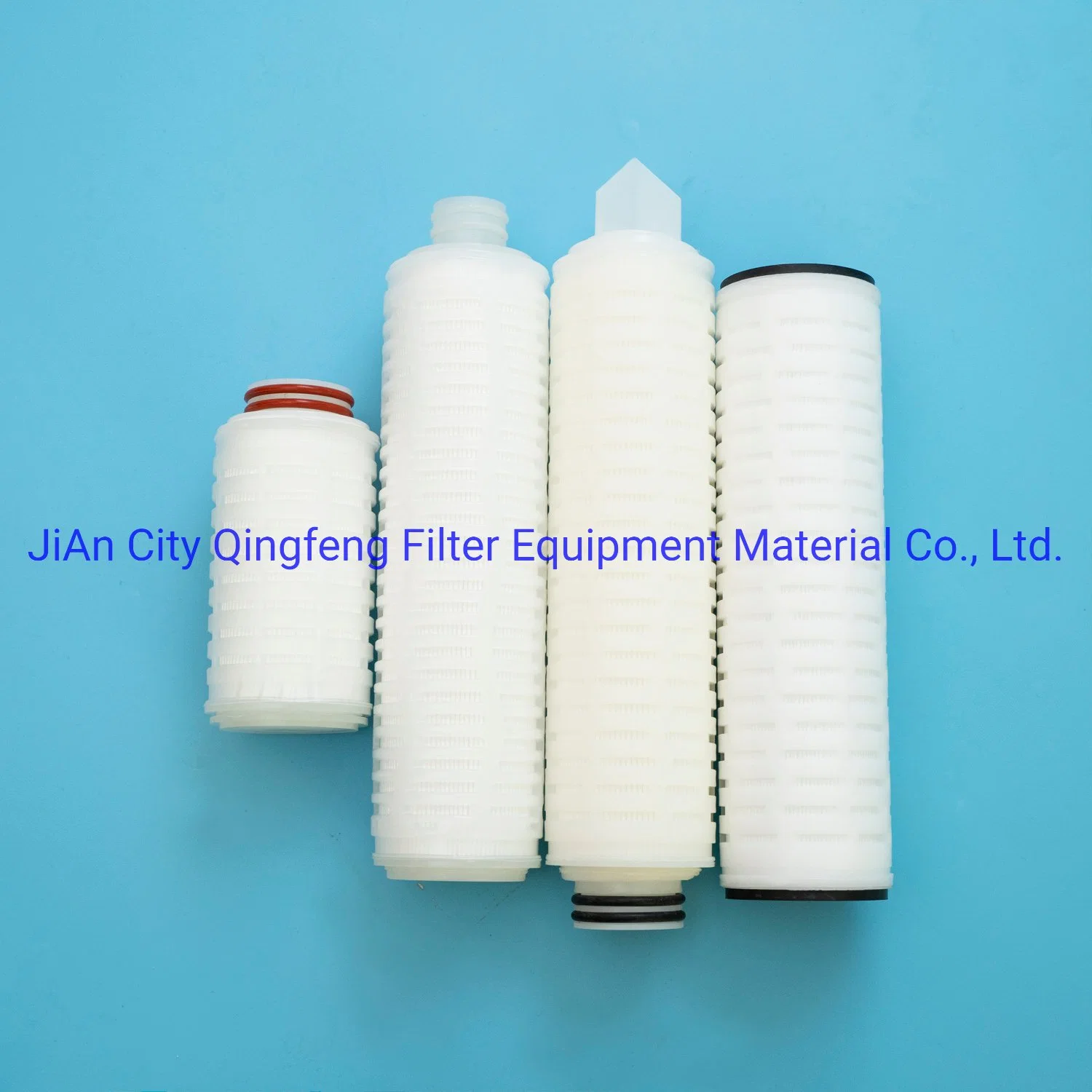 10-70 Inch Length Industrial PP/Pes/PVDF/PTFE Pleated Cartridge Filter with 68mm Outer Diameter Water Pool Filter Cartridge