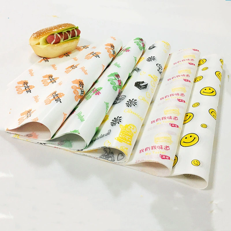 Impreso personalizado Eco biodegradable, pollo frito papas fritas, hamburguesas para ir a llevar los envases de alimentos artesanales de papel a prueba de grasa marrón
