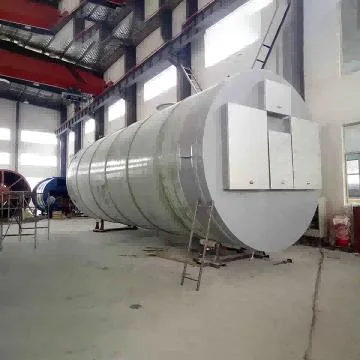 Glass Fiber Pumping Station Are Pre-Assembled, Service Life Can Reach More Than 50 Years.