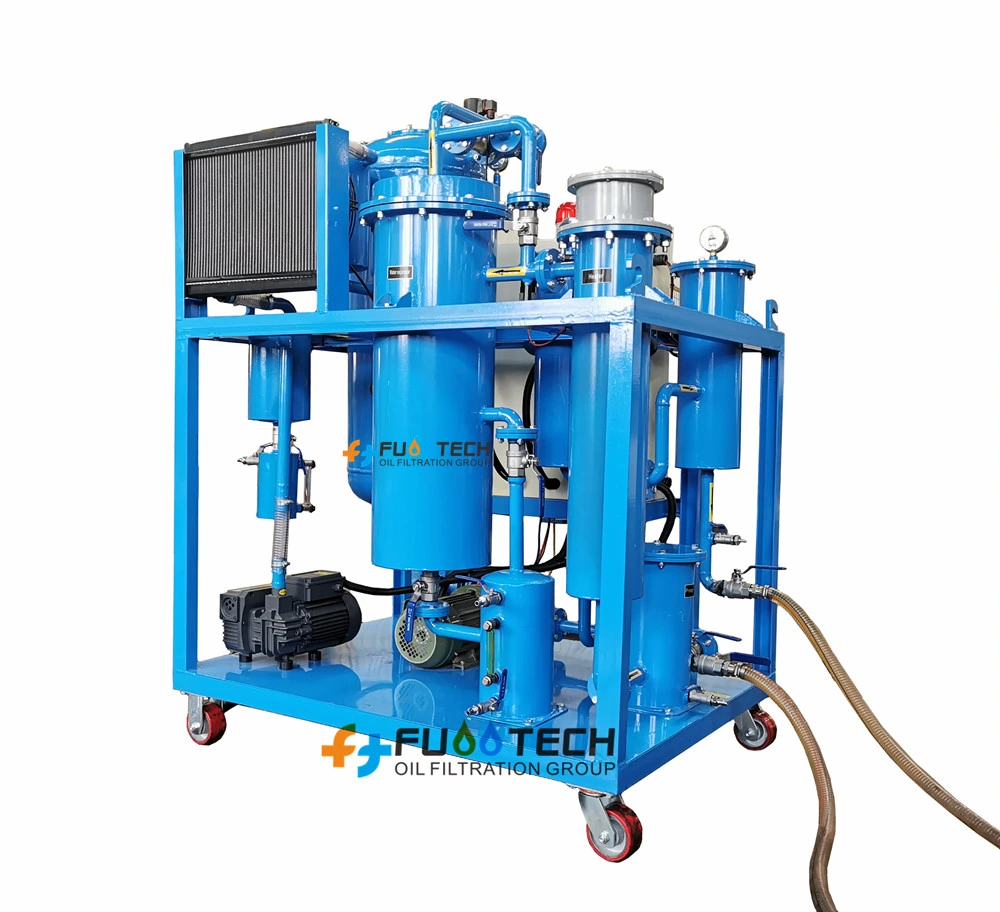 Fuootech Turbine Oil Filtration System Turbine Oil Water Separator for Turbine Power Plant