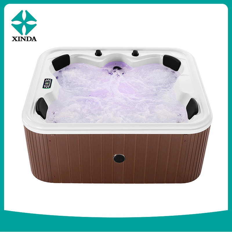 4 Pessoa massagem ao ar livre spa Whirlpool