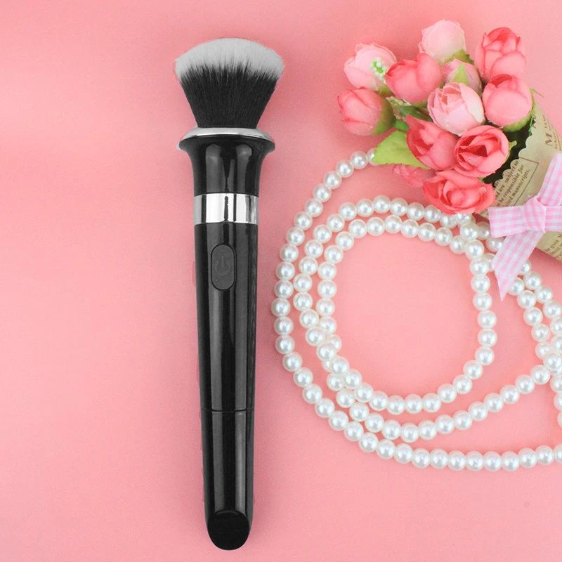 New USB Rechargeable 2-in-1 Replaced Brush Head Electric Makeup Brush