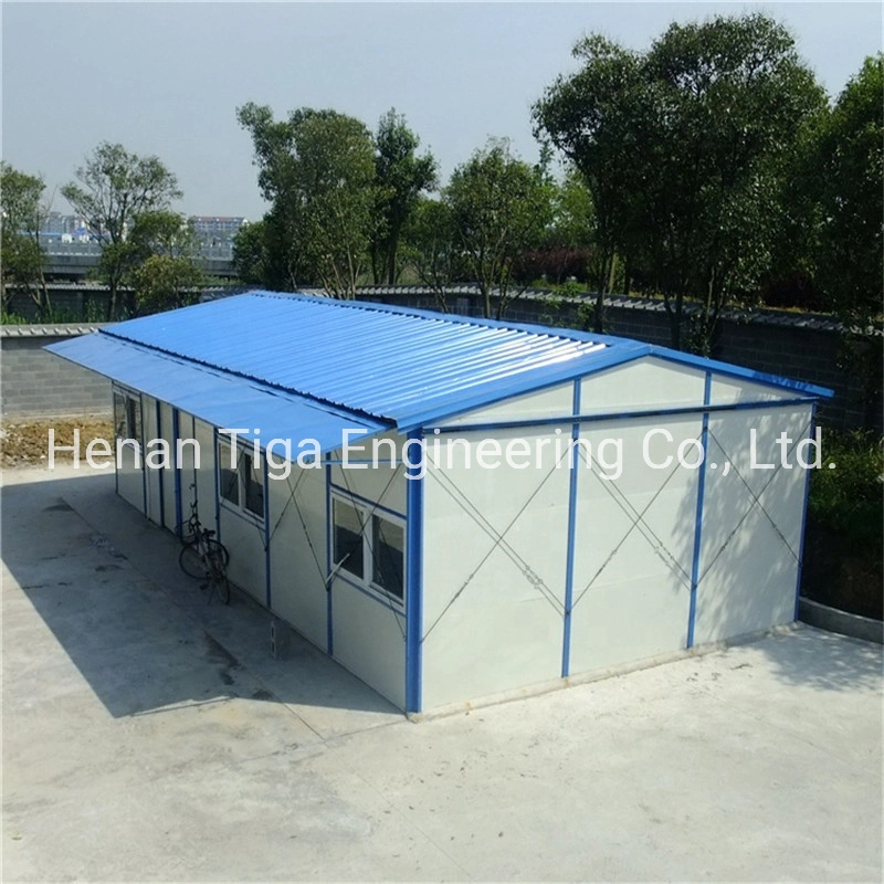 Labor Steel Frame Dormitory Plan Prefabricated House with CE Certificate