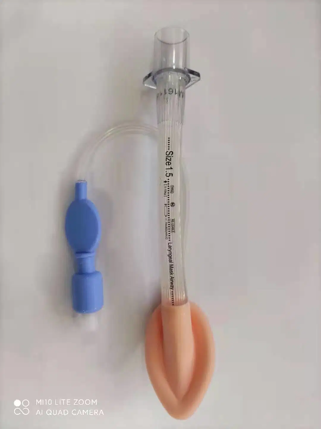 Source Supply Stable Disposable PVC Laryngeal Mask Using for Hospital #1.0#2.0#3.0#4.0#5.0 Size