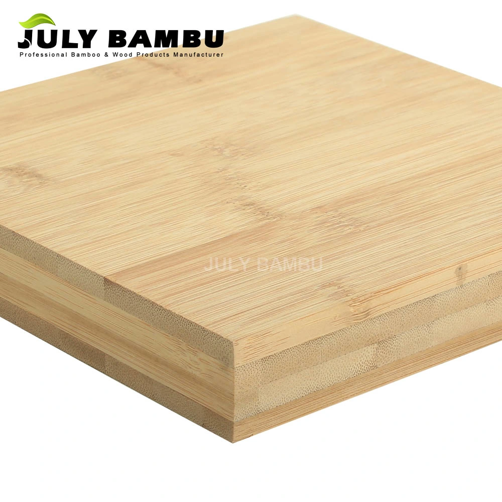 E1 9 Layers Solid Bamboo Wood Slab Table Top and Bamboo Decking Board