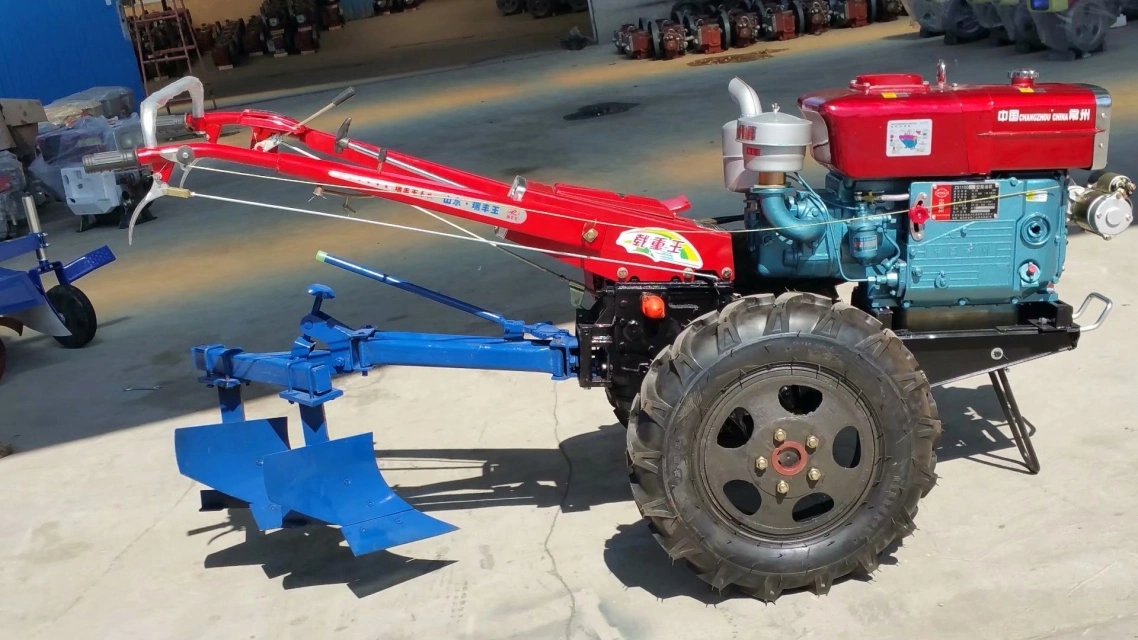 Made in China Walking Tractor Diesel Rotary Tiller