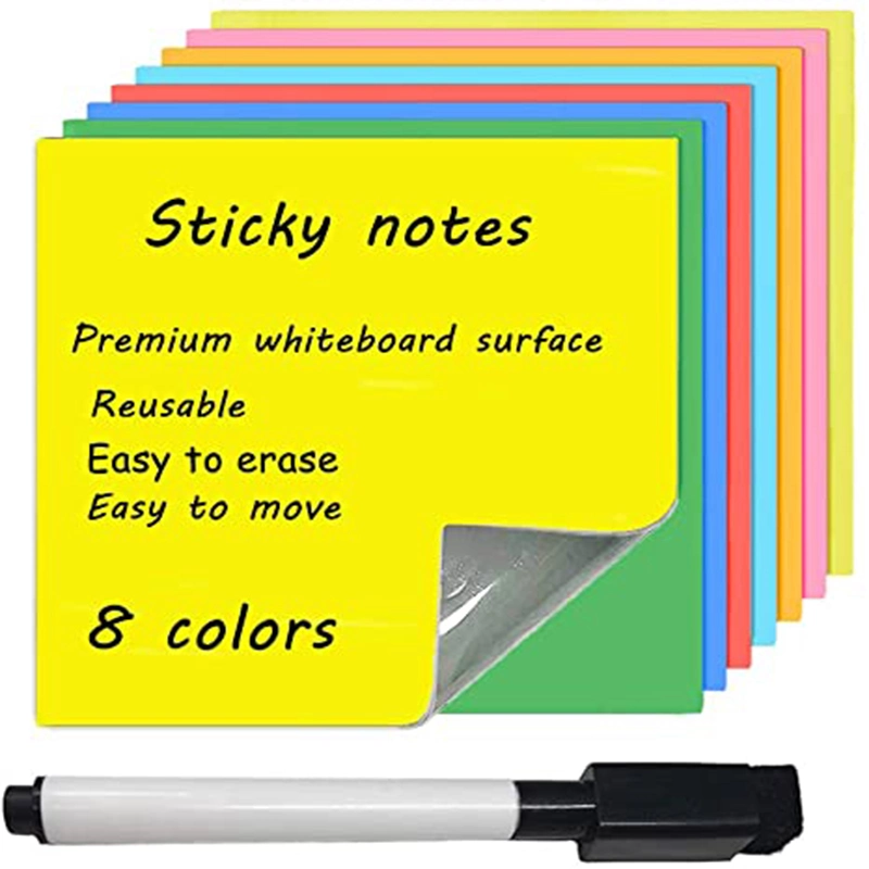 Washable Removable Dry Erase Sticky Notes