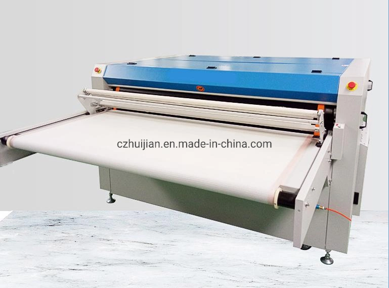 Textile Heat Press Fusing Machine / Fabric Belt Cloth Collar Fusing Press Machine/Continuous Leather Bonding Machine