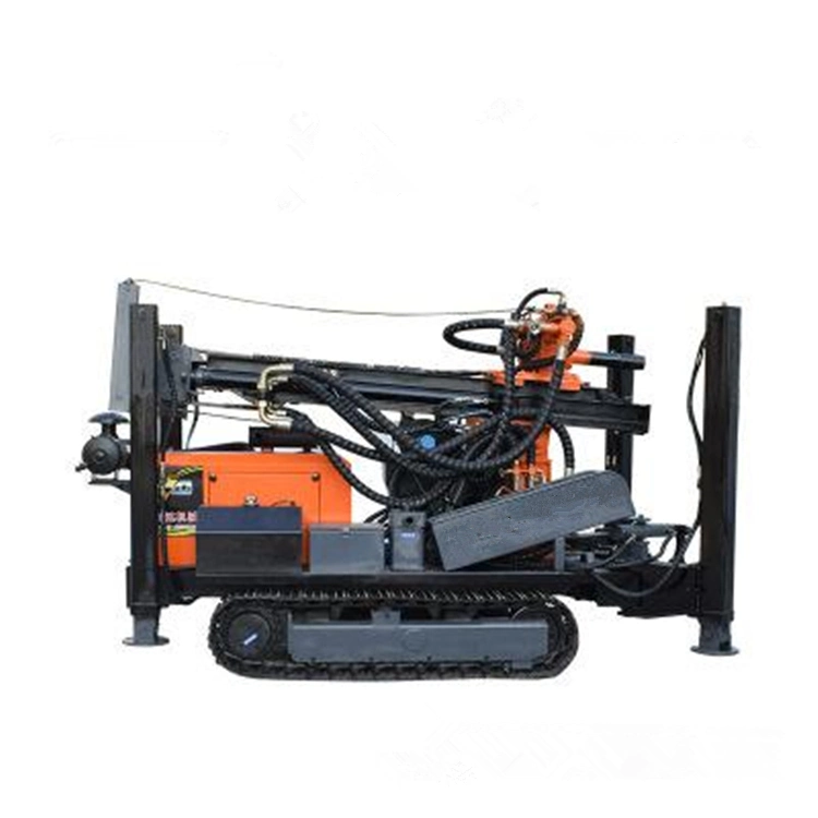 Easy to Move 15kw Hydraulic Drilling Rig Portable Depth 230m Drill Drilling for Drilling Water Well Dam Foundation and Other Buildings