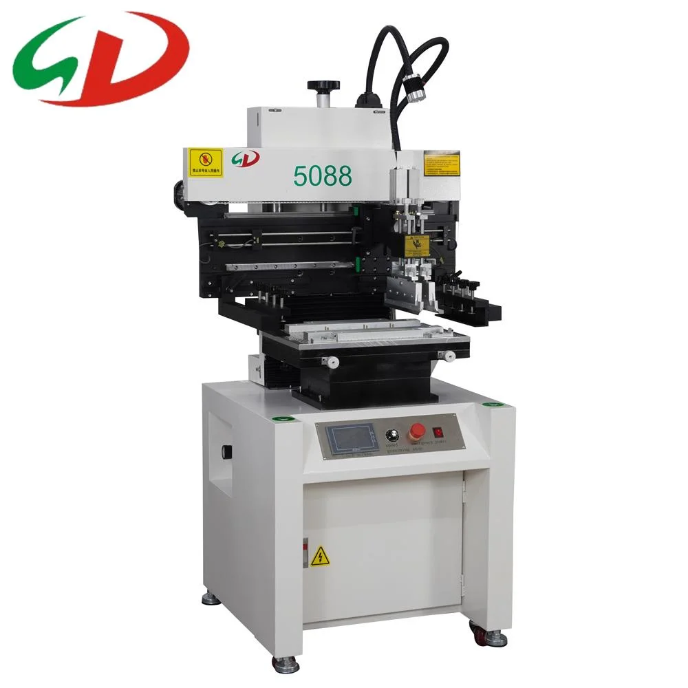 PCB Pantalla de soldadura en pasta semi-automático impresora esténcil SMT máquina de impresión