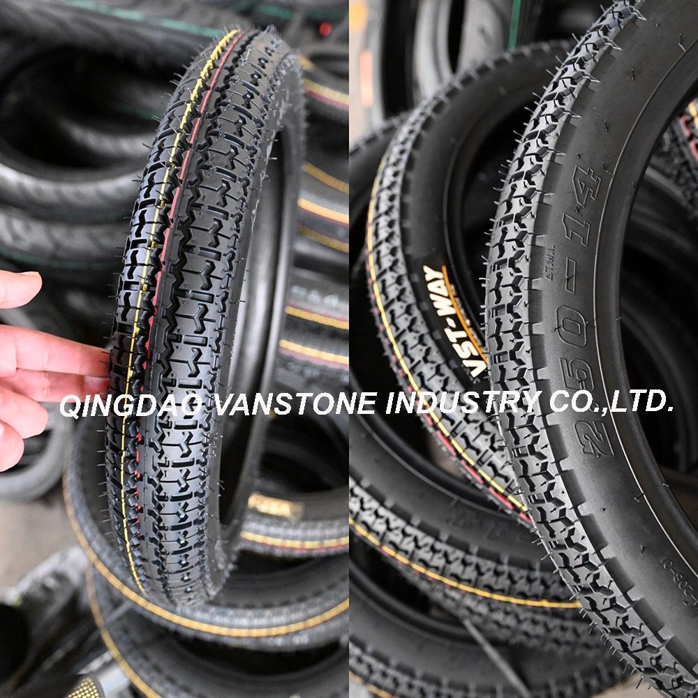 All Model Number Solid and Durable High Quality Tubeless off Road 2.50-14 2.75-17 Motorcycle Tyre