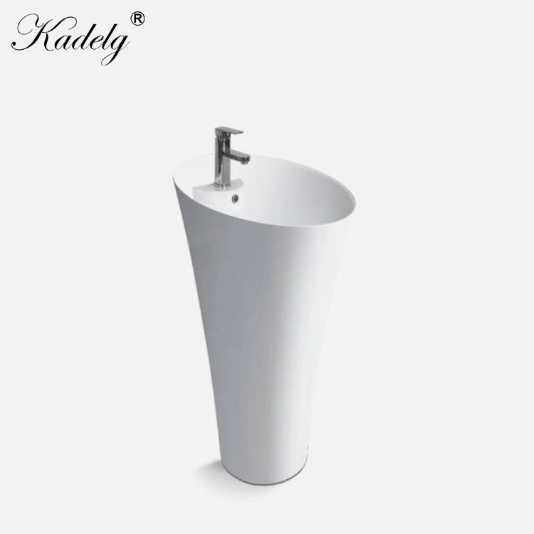 Bathroom Ceramic White Double Bowl Vanity Top Basin