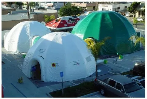 2023 tenda da cúpula do sol insuflável gigante para eventos ao ar livre