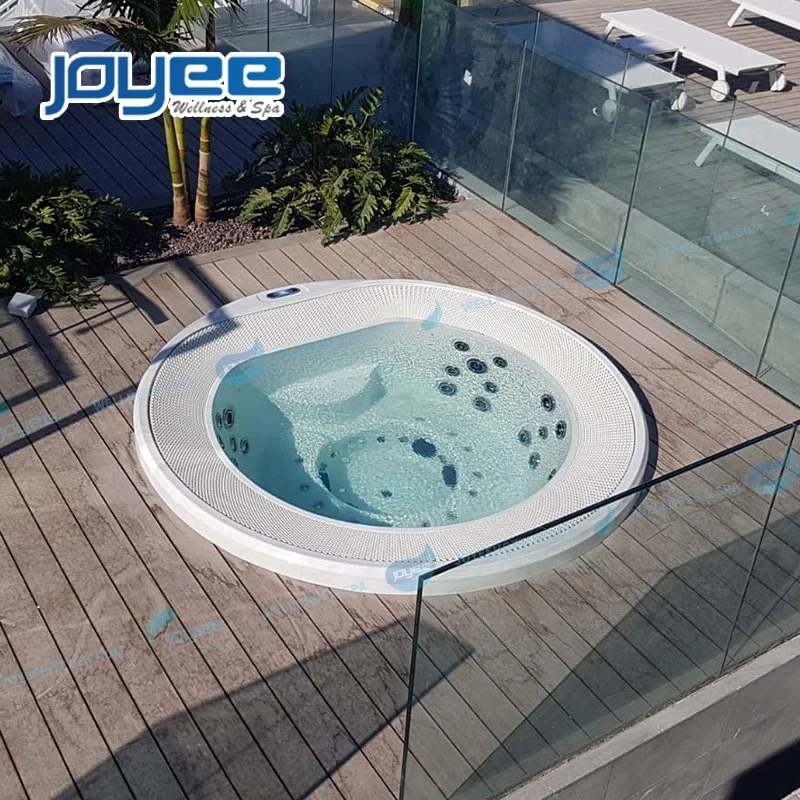 Joyee Cheap Pricea Acrylic Hotel Balboa Overflow SPA Pools Outdoor Round Hot Tub