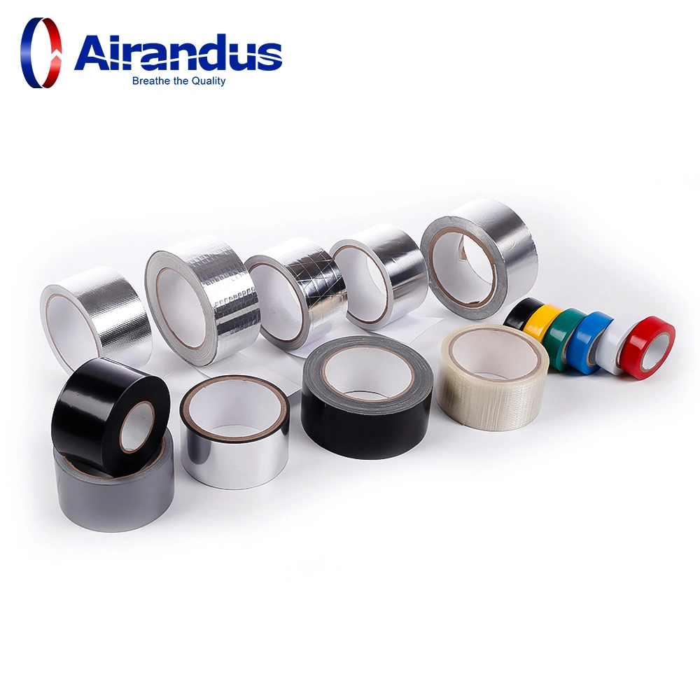 Factory Price Ventilation Air Duct Adhesive Tape Insulation Sealing Tape PVC Duct Tape PVC Tape for HVAC System