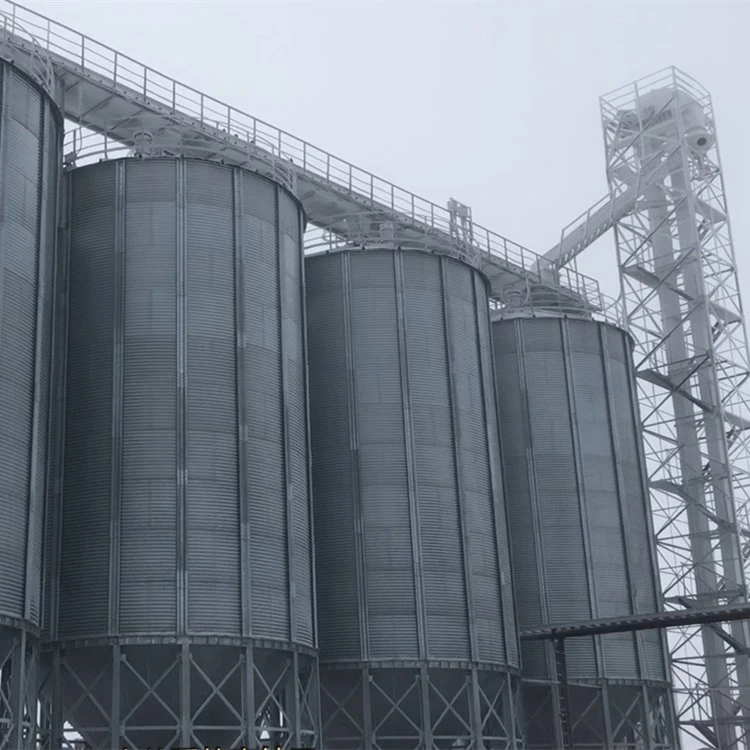 1000t Assembly Galvanized Steel Silo Barley Wheat Storage Silos Price