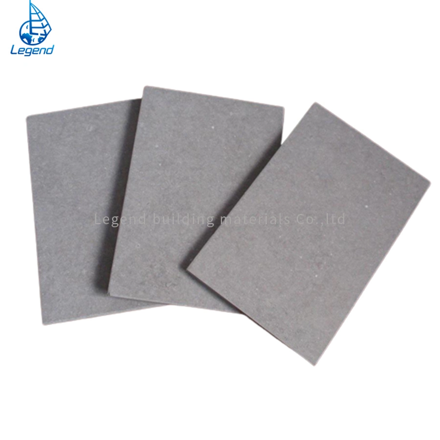 Graue Isolierung 2440X1220 quadratische/versenkte Kante nicht asbestfrei Zementplatte aus Glasfaser