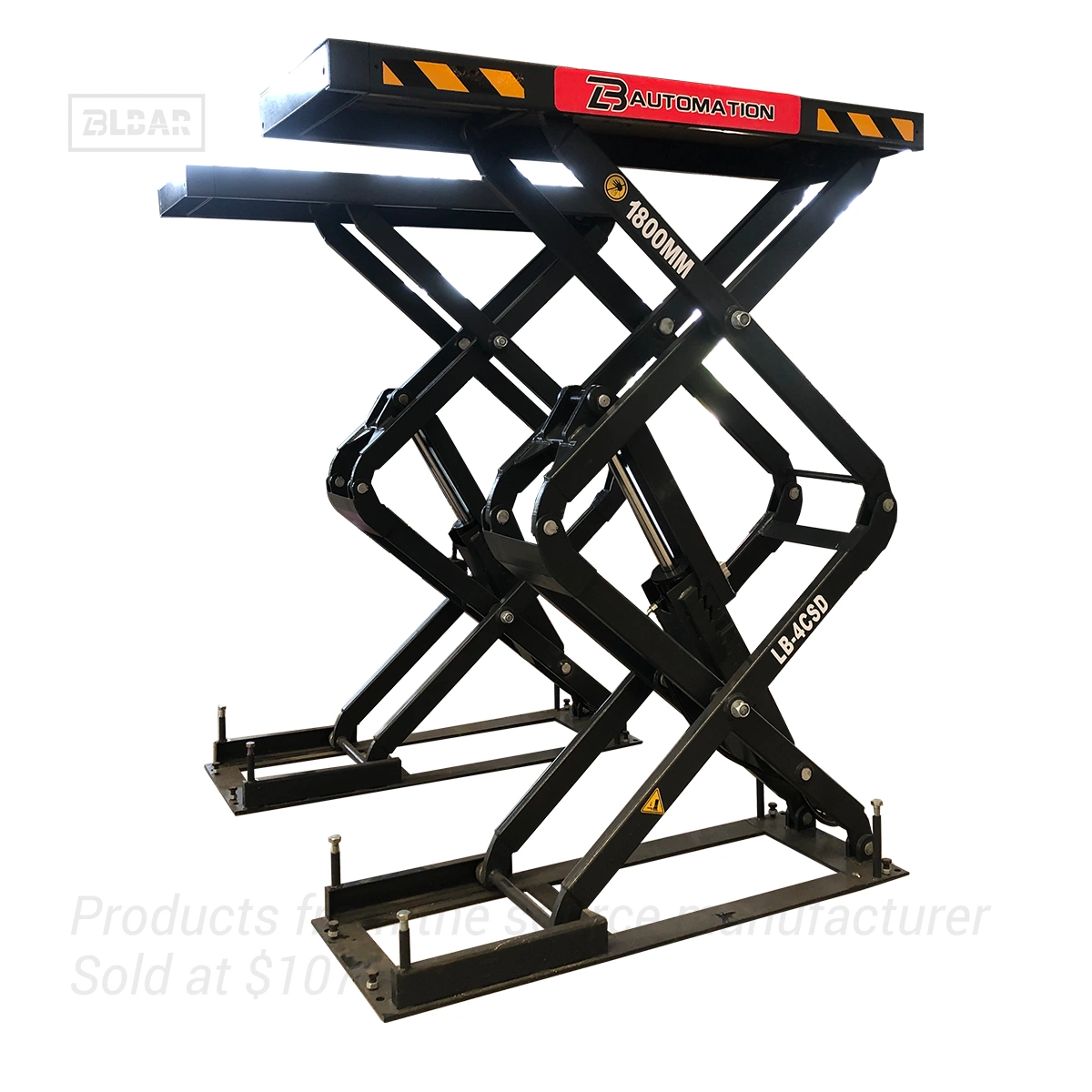 Storage Cars Underground Scissor Hoist Lift Garage Car Lift