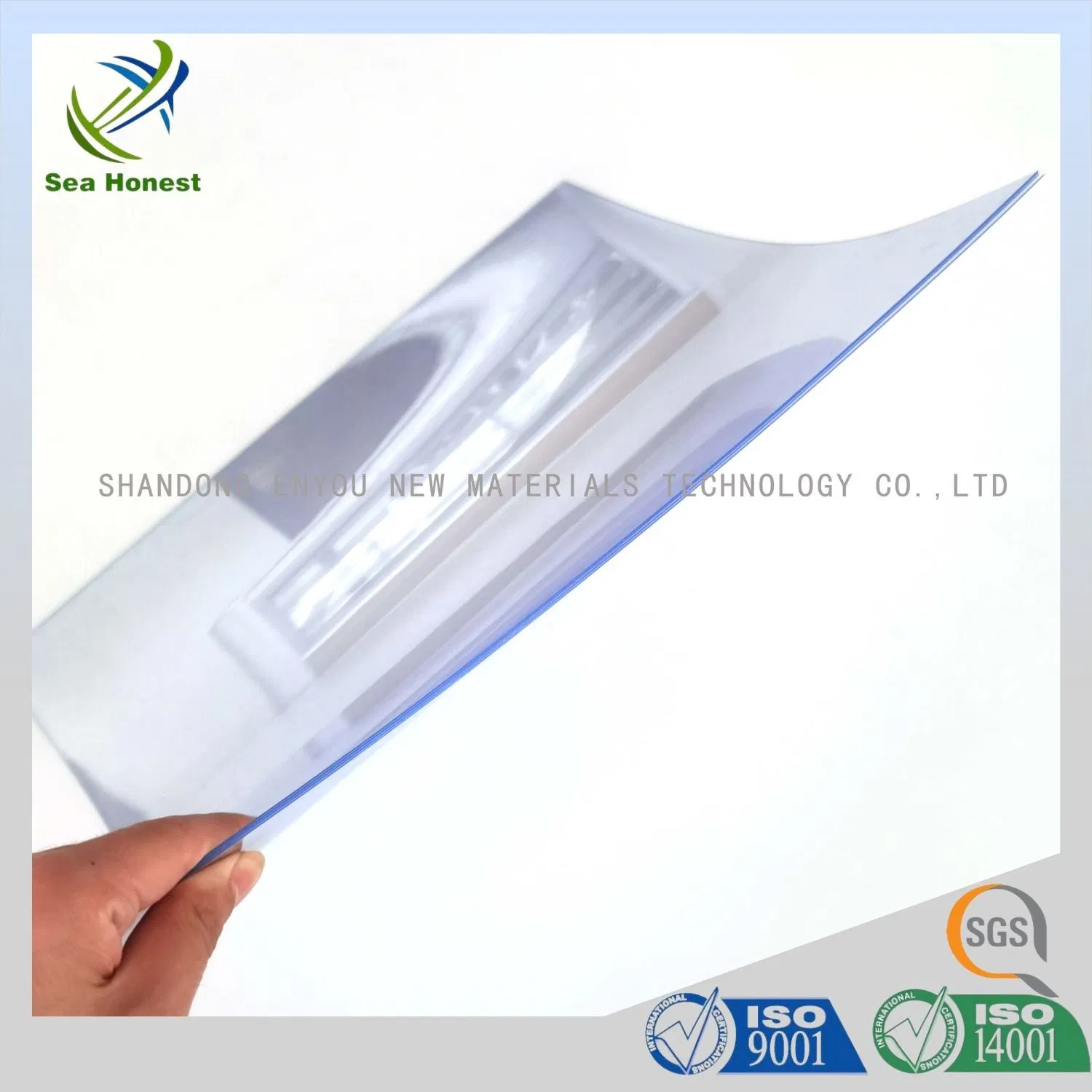 Feuille plastique rigide transparente PVC/PET pour impression d'écran de qualité supérieure de 0,21 mm à 2 mm