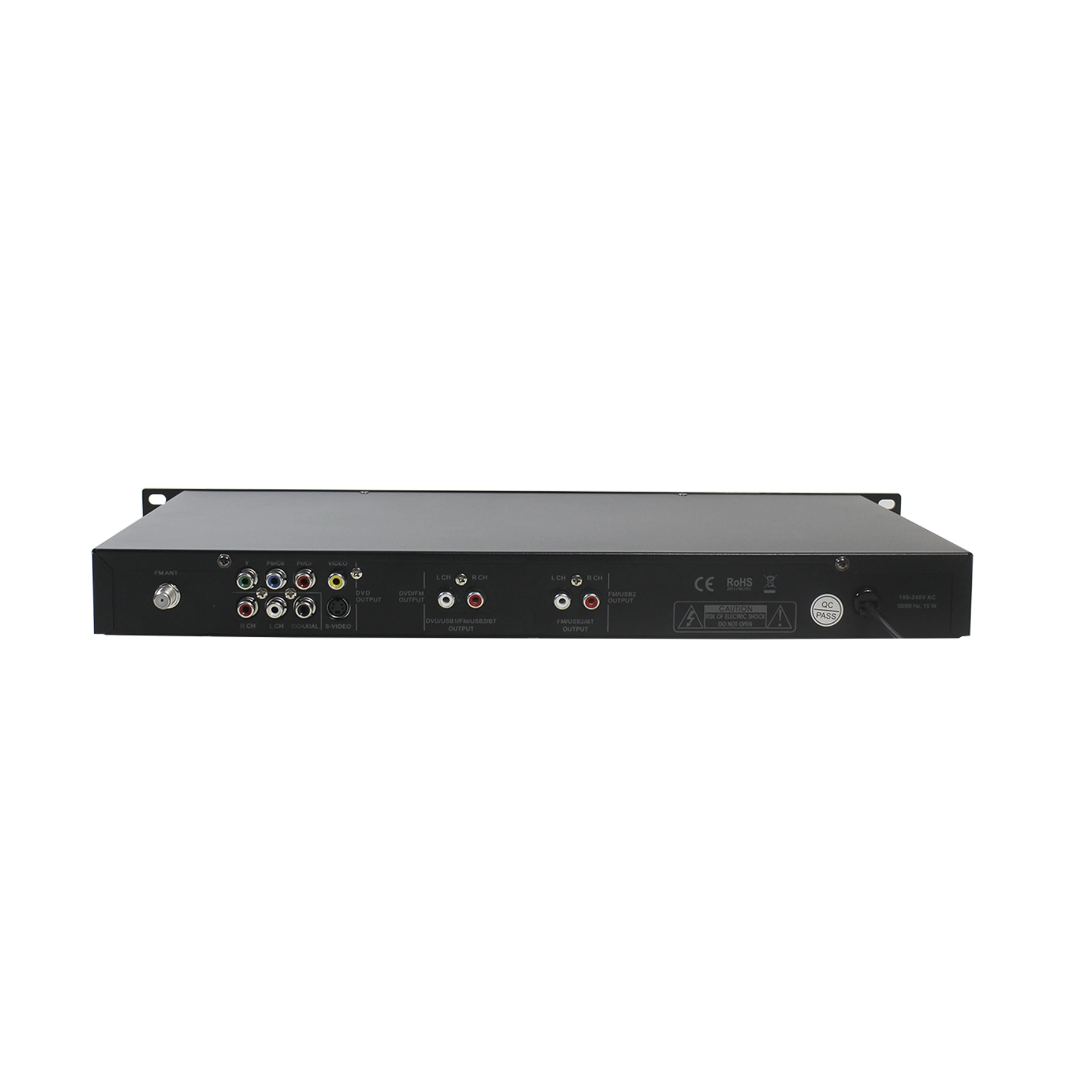 2-Channel 10-15W tout-en-un lecteur audio avec lecteur de DVD, MP4, MP3, CD, TUNER, USB et Blue-Tooth