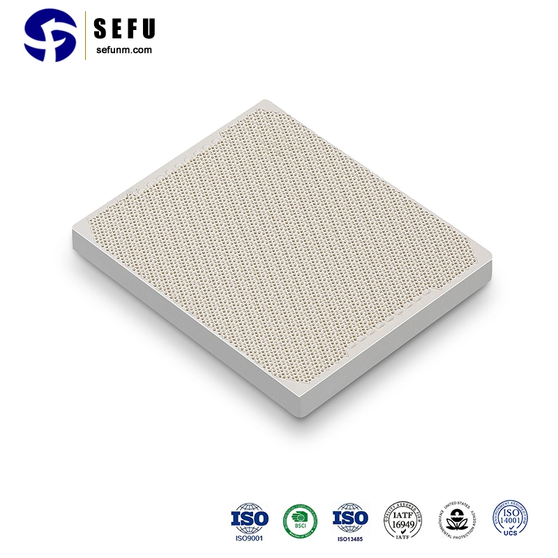 Honeycomb Ceramic Factory Industrial Infrared Burners Cordierite Porous Plate for Gas Stove